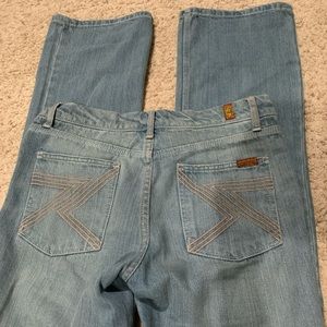 NWOT 7FAMK Trouser Jeans 29x34